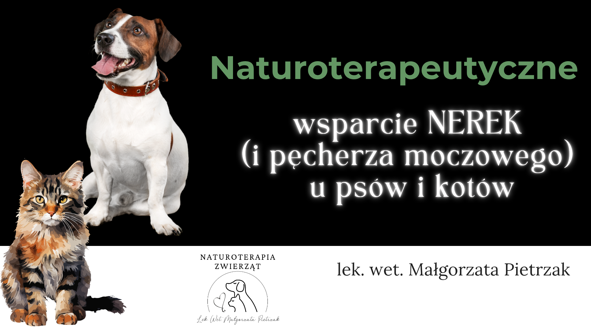 Naturoterapeutyczne wsparcie NEREK (i Pęcherza moczowego) u psów i kotów